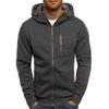 Men's Winter Hoodies Slim Fit Hooded Sweatshirt With Soft Warm Material Jacket