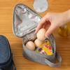 Yousheng Lunch Bag Snack Organizer with Handle Easy To Clean Waterproof Stain-Resistant Triangular Food Grade Aluminum Lining Lunch Bag