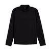Casual Versatile Stand Collar Pullover Zipper Simple Solid Color Long Sleeve T-Shirt Men Tops ATLV403-1