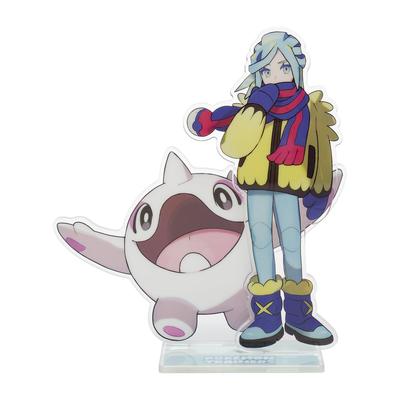 POKEMON Center Original Acrylic Stand POKÉMON TRAINERS Grusha & Alwhale