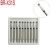 Extra lange Dental-Diamantbohrer FG Dia-Burs 1,6 mm Schaft für Hochgeschwindigkeits-Handstückbohrer Zahnarztwerkzeuge 10 Stück/Packung