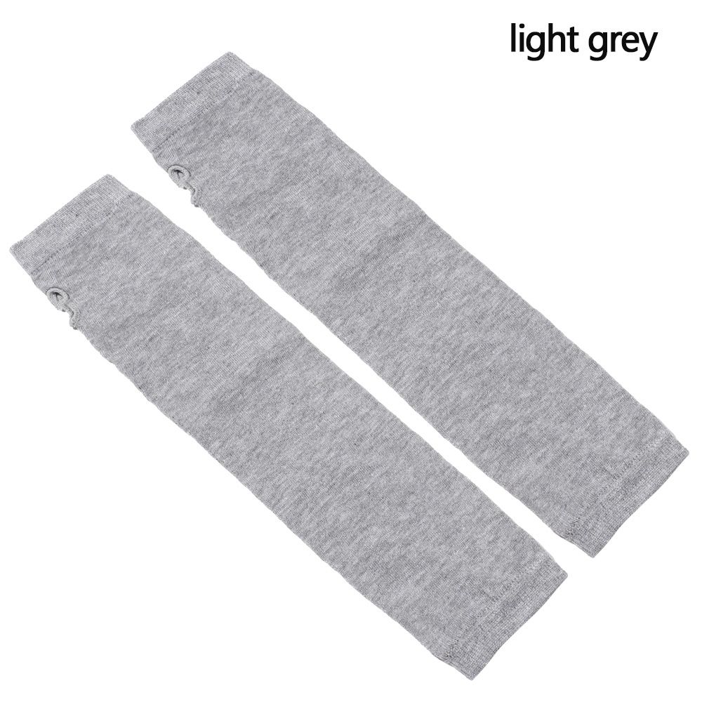 Classic Long Sleeve Cotton Handschoenen Fingerless Long Gloves Elbow Mittens Wristband Arm Warmer