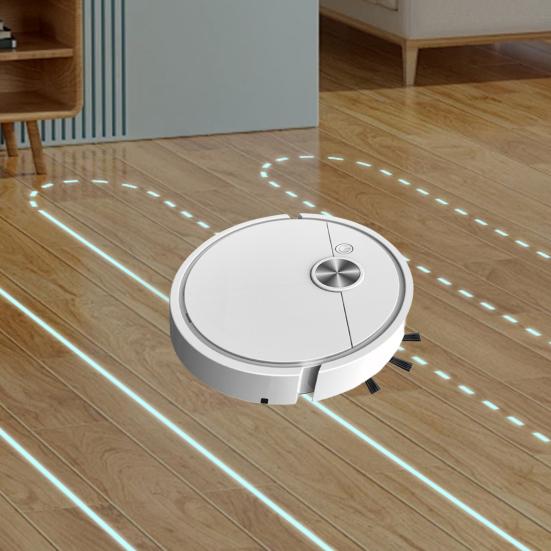 3-in-1 Sweeping Robot Vacuum Cleaner Powerful Suction Efficient Ultra Slim Mini Cleaning Robot