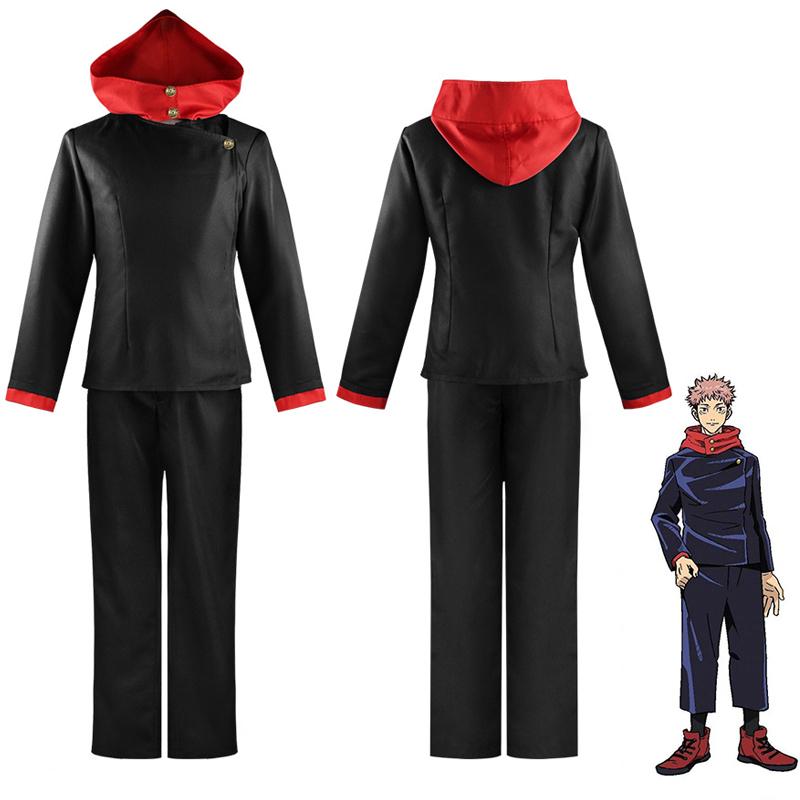 Anime Gojo Satoru Geto Suguru Anime Conjure Back Two Piece School Uniform Cosplay Outfits