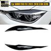 Eyebrow For BMW 3 Series F30 Sedan F31 Wagon 2012-2018 Front Headlight Eyelid Eye Lid Cover Overlay Trim Sticker Car