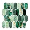 Self-adhesive 3D Wall Tile PVC Waterproof Wall Sticker Fish Scale Mold Resistant Kitchen Backsplash For Kitchen Bathroom
