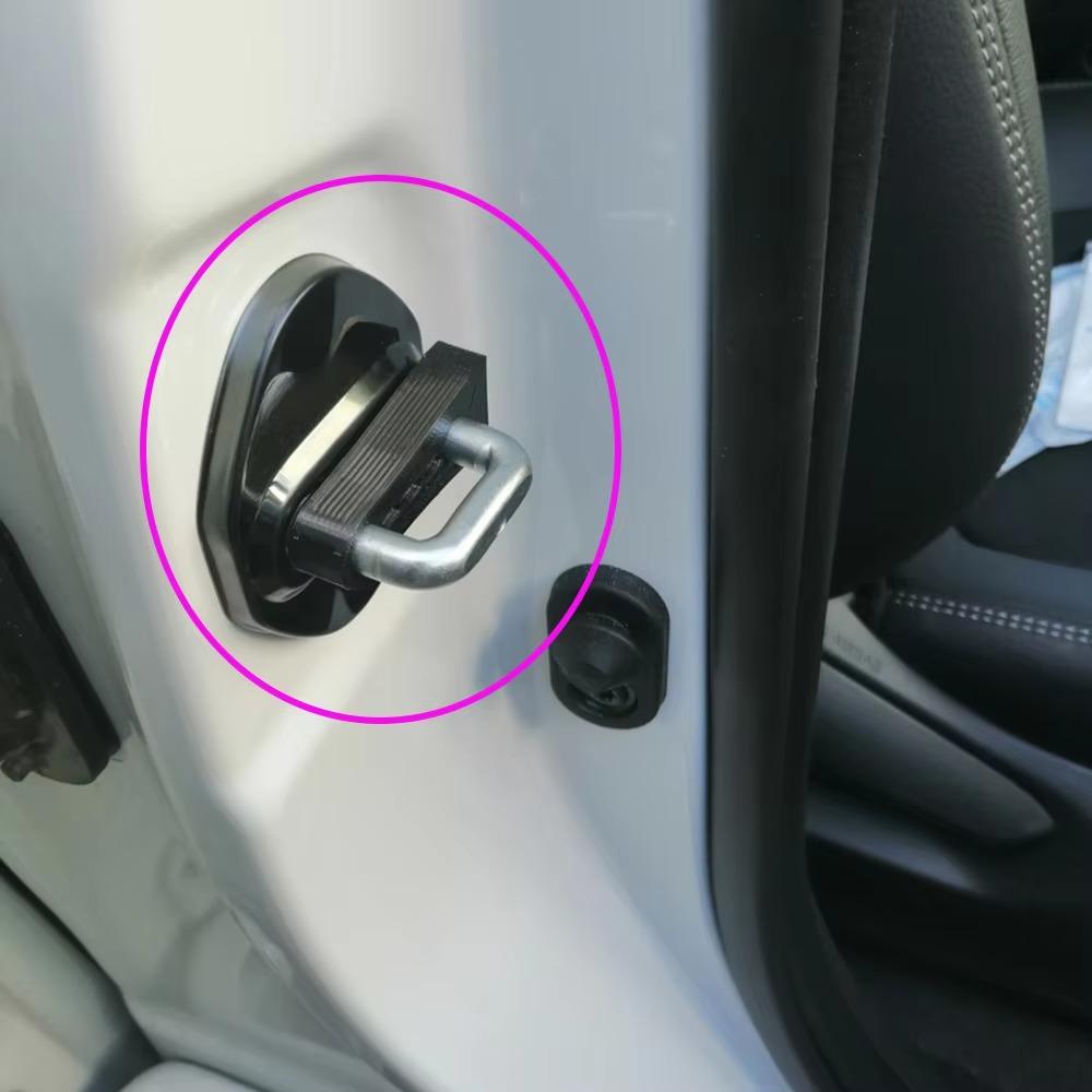 4pcs Auto Door Lock Damper Buffer Deadener Shock-Absorbing Damping Protector Reduce the Noise For Toyota Yaris Cross New