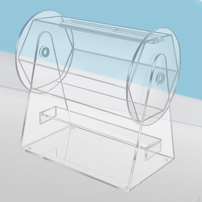 Cage à billets de tombola en acrylique, boîte transparente polyvalente pour le dessin