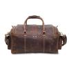 Monogrammed Leather Weekend Bag|Father's Day Gift For Him|Full Grain Leather Duffle Bag||Leather Holdall|Overnight Bag|Mens Travel Bag