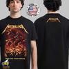 Metallica ihletésű M72 Tour Kanada 2025 április Rock Rajongó Grafikus Póló S-4XL Uniszex Póló