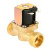 Brass Water Normally Closed Inlet Valve 6-Points DC12V 220V Solar Water Heaters Flow Switch Solenoid Valve