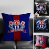 Chile U-University Club B Pillow Case Anti-dustmite Pillowcase Invisible Zipper Silky Short Plush Sofa Cushion Cover