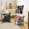 Anime Japonais Classique G-Gundam Housse de Coussin 45*45cm Housse d'Oreiller Décor Housse d'Oreiller Maison Housse d'Oreiller Pour Coussin de Canapé