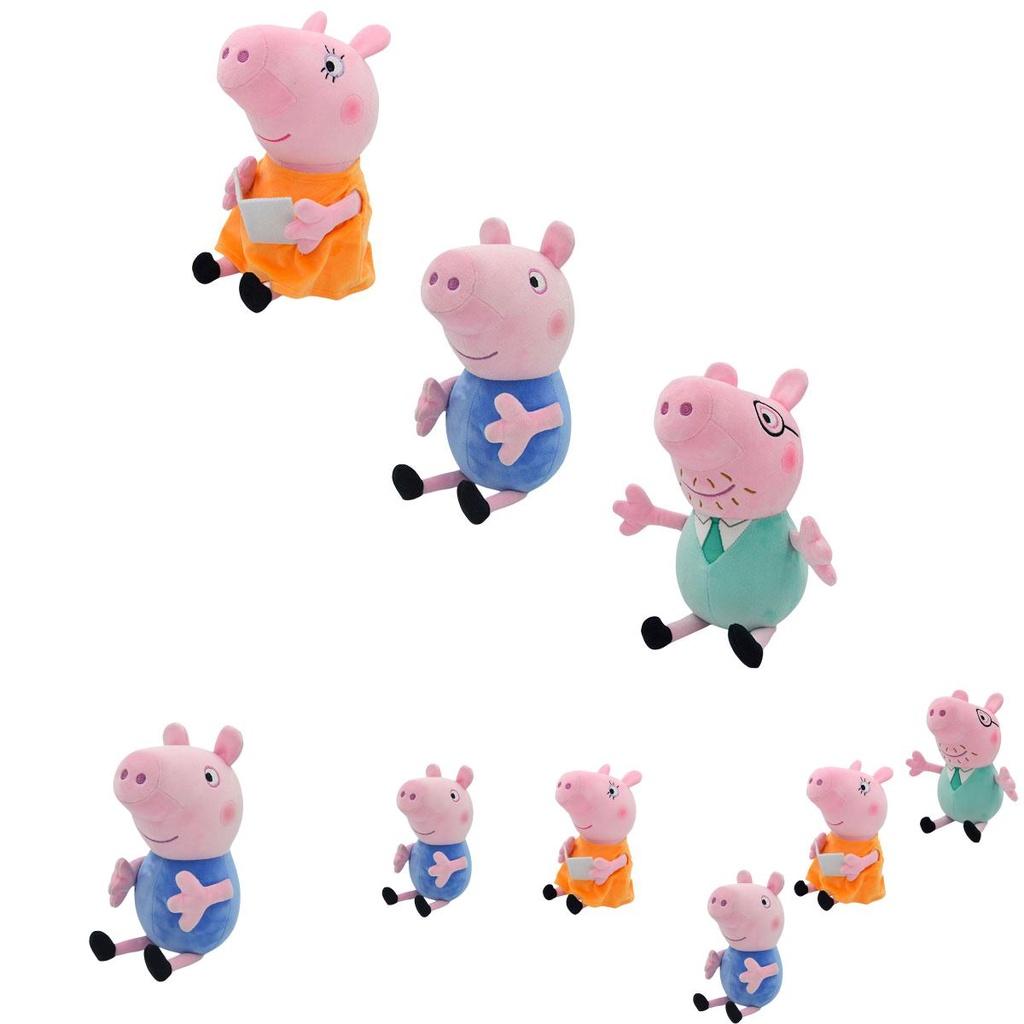 Peppa Pig Plüschtier Weiches und Kuscheliges Stofftier für Kinder