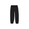 Einfarbige Strick-Sporthose mit Taschen Damen Unterteile Schwarz 623472-01