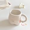 Creative Ceramic Finger Belly Mug