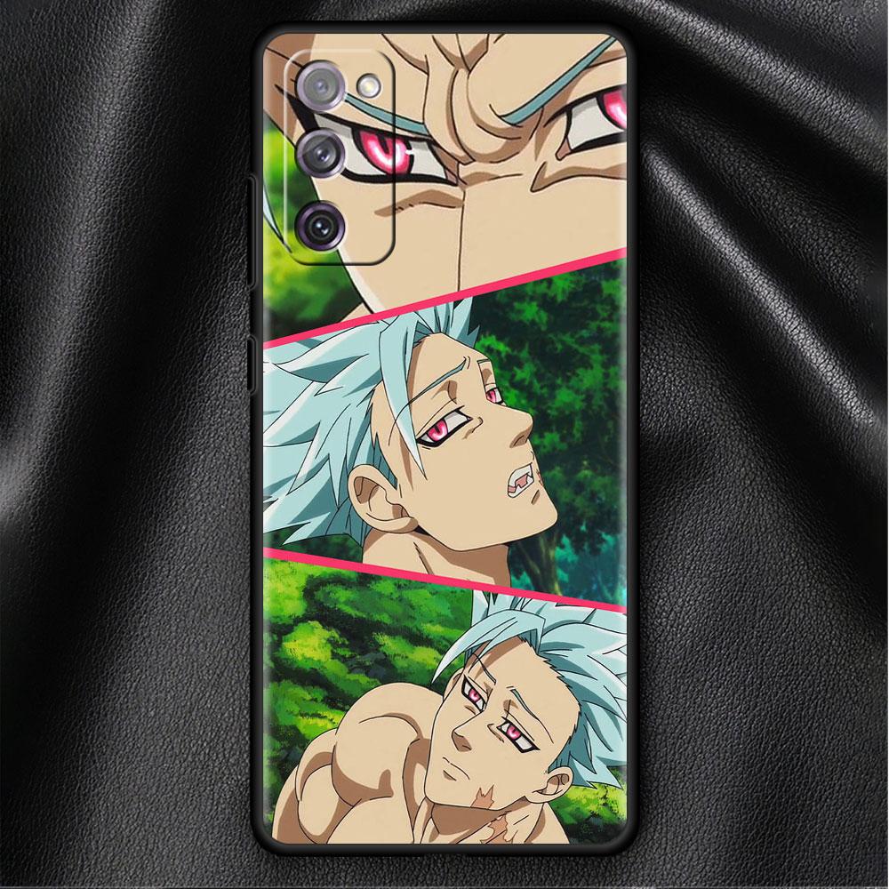 Coque pare-chocs en Silicone pour Samsung Galaxy S22 Ultra, S21 FE, S20 Plus, S10 Lite, S10e, S9, S8, S7, Funda, les sept péchés capitaux