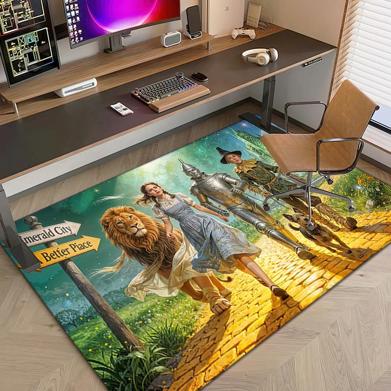 1PC The Wizard of Oz Rug - home decoration Carpet For Living Room Bedroom Flooring Computer Chair Area Rug