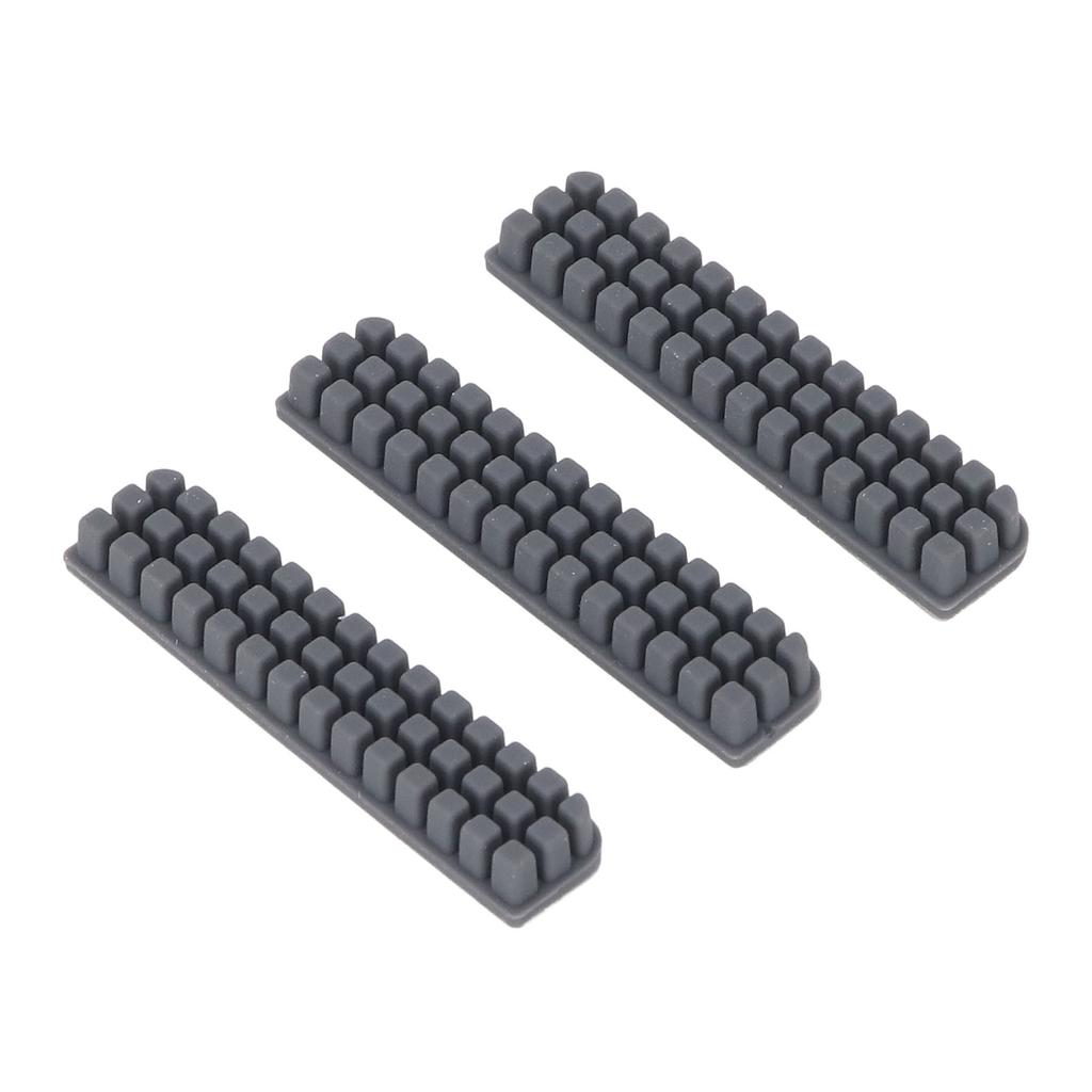 3PCS Silicone Nozzle Brush Hotbed Mounted Filament Buildup Cleaning Brush for A1 3D Printer 37x8mm