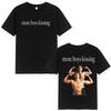 2026 More Boy Kissing Heated Rivalry Double-sided Print T Shirt Men Women Fashion T-shirts Cotton Oversized Casual T-shirt