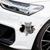 Car Sticker Eye-catching 3D Effect Waterproof Funny Car Animal Decal for Home