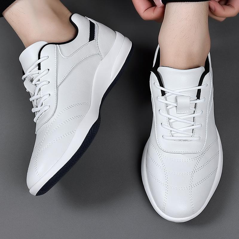 Man Business Dress Leather Shoes Spring Autumn Male Leisure Breathable Soft Sole Comfortable Vulcanized Shoes Men Sneaker