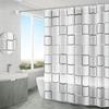 Thickened Partition For Bathroom Waterproof Shower Curtain No Need To Drill Holes