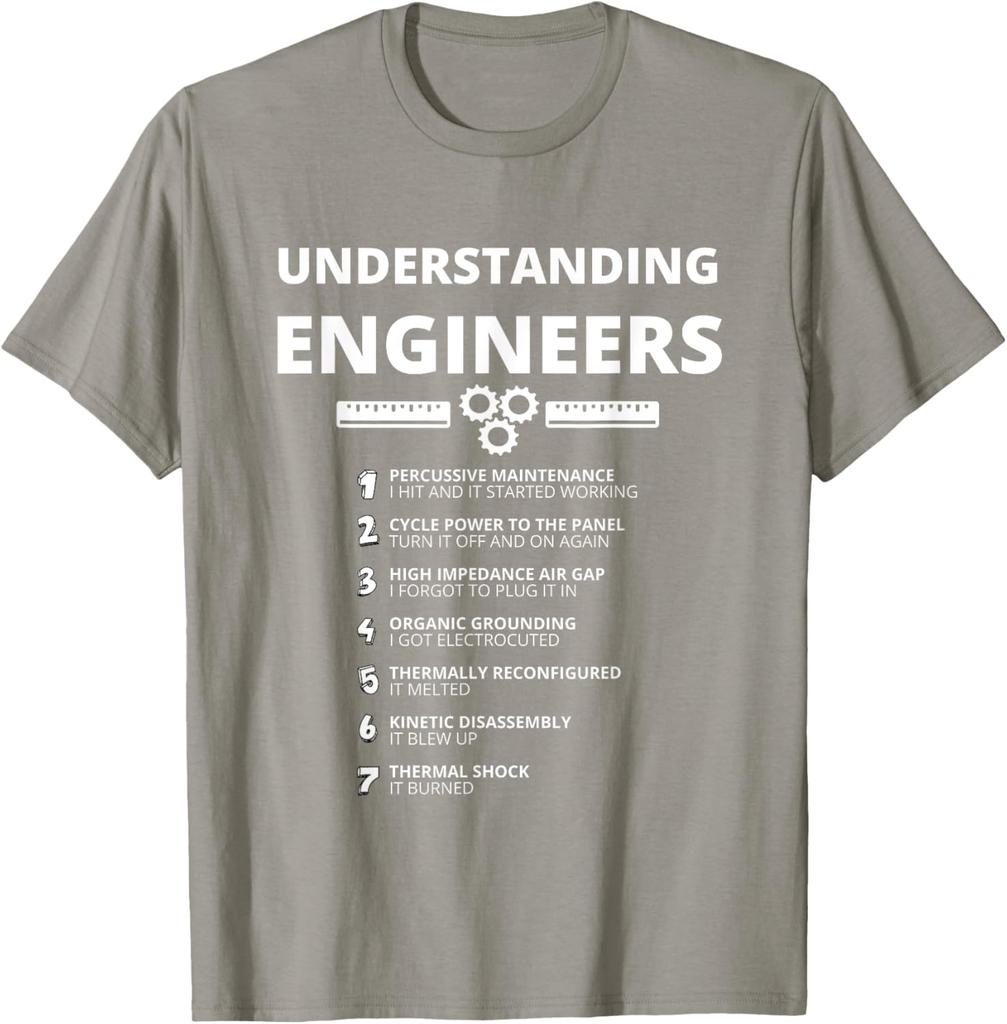 Verständnis für Ingenieure Lustiges sarkastisches Ingenieurgeschenk T-Shirt
