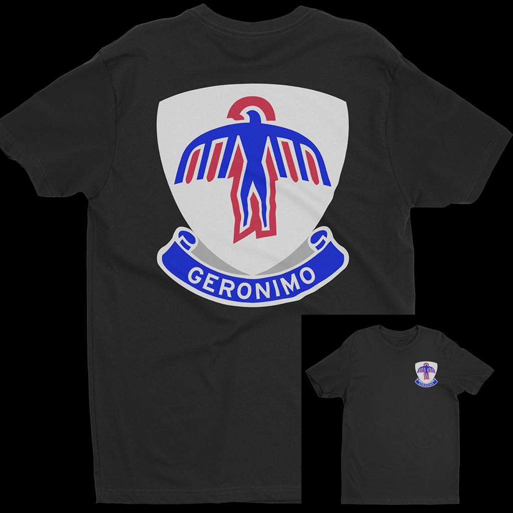 501st Parachute Infantry RegiUnisext Athletic Shirt Military Tactics Brand T-Shirt Cotton Graphic Tee Unisex Unisex Summer Streetwear