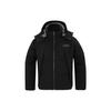 Solid Color Down Jacket Men Outerwear Black A5RFG-001