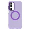 Voor Samsung M15 Hoes Cover Samsung Galaxy M15 Capa Schokbestendig Ringvormig Magnetisch Mat Helder Draadloos Opladen Fundas Samsung M15