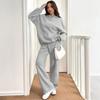 Women's Casual Warm Hoodie Casual Pants  Winter Sports Suit