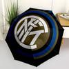 Inter Milan, Badge- Automatic Opening and Closing, 8-rib Structure Portable Umbrella, Suitable for Men and Women In All Seasons - Perfect Gi
