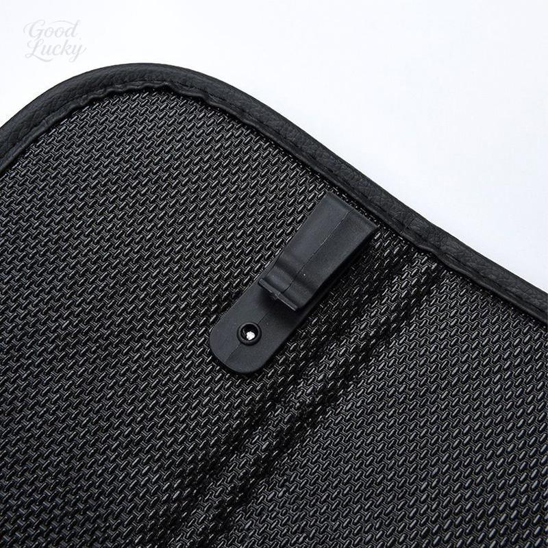 PU Leather Protector Pad Anti Kick Pad Scratch Mat For Mercedes Benz A C E S G Class GLC CLE CLA GLB GLS W177 W205 W213W222 AMG OQ3