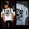 Brooklyn T-shirt Ik kom uit BK New York NYC Brooklyn trein NY Attitude Hip Hop T-shirt