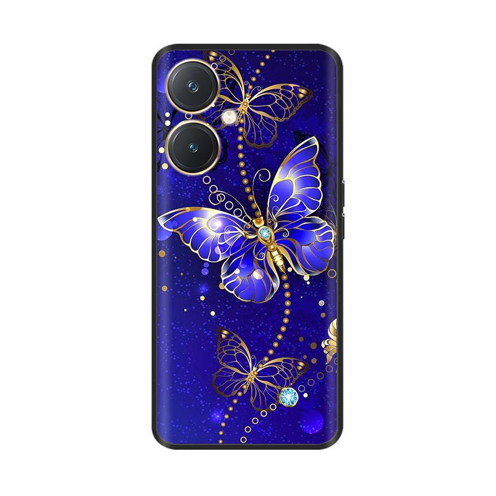 For Vivo Y27 5G Case New Design Soft Cover Slim Case For VivoY27 5G V2302 V2322 Cases Liquid Silicone Fundas For Vivo Y36 5G