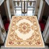 Red Gold High-end Luxury Carpet Living Room Large Area Rug Europe and America Home Decoration Bedroom Rug Washable Floor Mat
