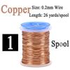 Bimoo 0.2mm 12 Colors Fly Tying Copper Wire Body Weighted Lure Material Great for Nymphs Copper John Streamers Dubbing Buzzers