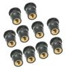 10/20pcs M5 M6 5/6mm Metric Rubber Well Nuts Windscreen Windshield Fairing Cowl For Honda For Suzuki Auto Motorbike Off-road