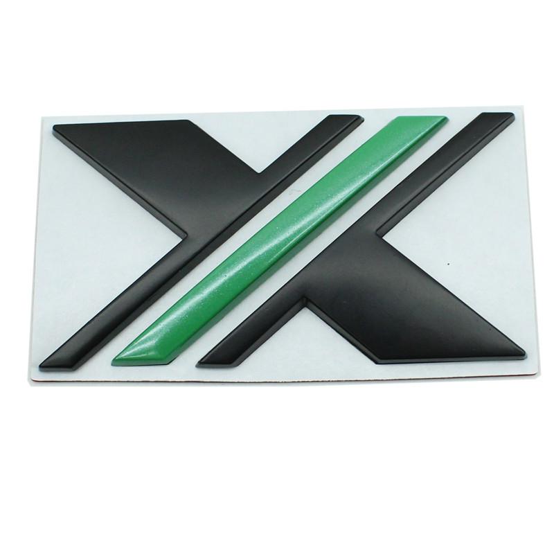 Samochód 3D Metal X XPOWER Logo bagażnika odznaka godło naklejki naklejki dla MG 3 7 5 6 EZS TF ZR ZS HS GS GT Hector RX5