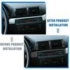 Carbon Fiber Trim for BMW E46 1998-2005, Glossy Air Vent Frame Cover Anti-Scratch Sporty Interior Upgrade