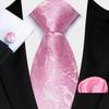 Men's Paisley Wedding Suit Set: Tie, Pocket Square, & Cufflinks (2025 Edition)