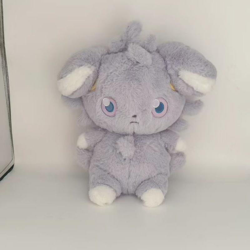 Lovely  Plush Soft Hug Series Espurr Mega Meowstic Doll Gengar Mewtwo Pikachu Greninja Psyduck Lapras Toy Fluffy Kids