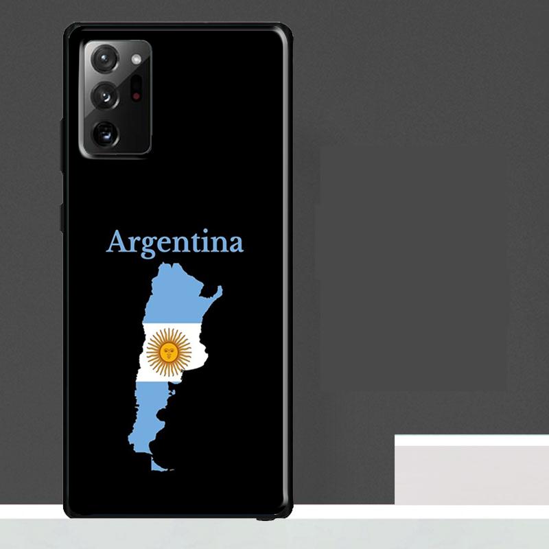 Argentina Flag Case For Samsung Galaxy S24 Ultra S23 S22 S21 S25 Ultra S9 S10 S20 Plus S25 FE Phone Cover