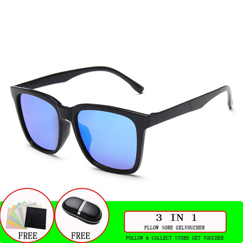 New Square Fashion Sunglasses Men's Colorful Mercury Sheet Sunglasses Street Shooting Glasses Non-polarized Fashion Accessory