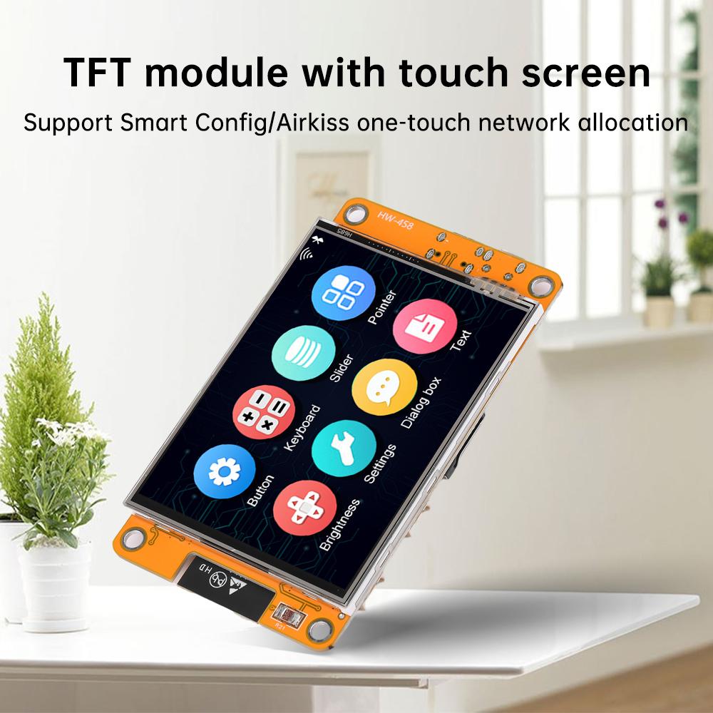 ESP32 Development Board 2.8 Inch Touch Screen LCD TFT Module ESP-32 WIFI & Bluetooth for Arduino LVGL Optional Acrylic Case