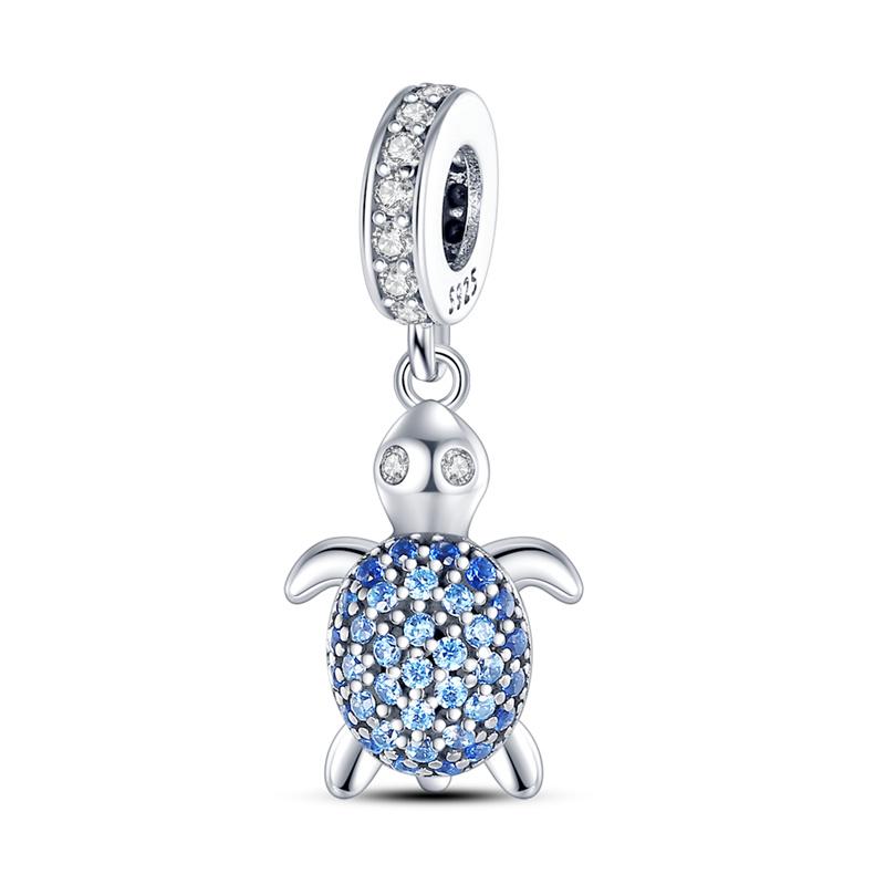 copper Pave Cubic Zircon Charm Butterfly Moon Bead Charms Charm Bead Charms Pendant Compatible With MULA Authentic Bracelets Fashion Do It Yourself Je