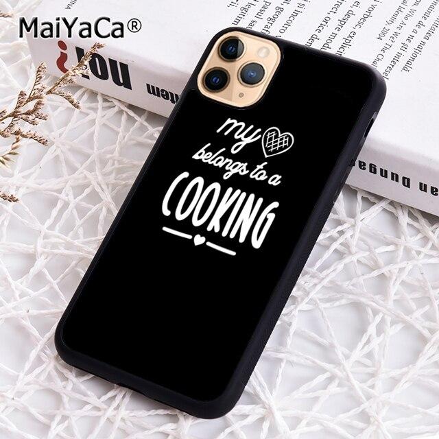Baking Cook Chef Phone Case Cover For iPhone 5s SE 6 7 8 Plus X XR XS 11 12 13 14 Pro Max Samsung Galaxy S21 S22 Shell
