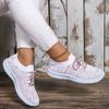 Fashion Fashion Colorful Knitting Sneakers for Women 2024 Autumn Couple Lace Up Non Slip Flats Casual Sports Shoes Woman Plus Size 35-43