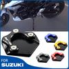 Motorcycle Accessories For SUZUKI GSR 750 GSR750 Kickstand Foot Side Stand Extension Pad Support Plate 2011 2012 2013 2014